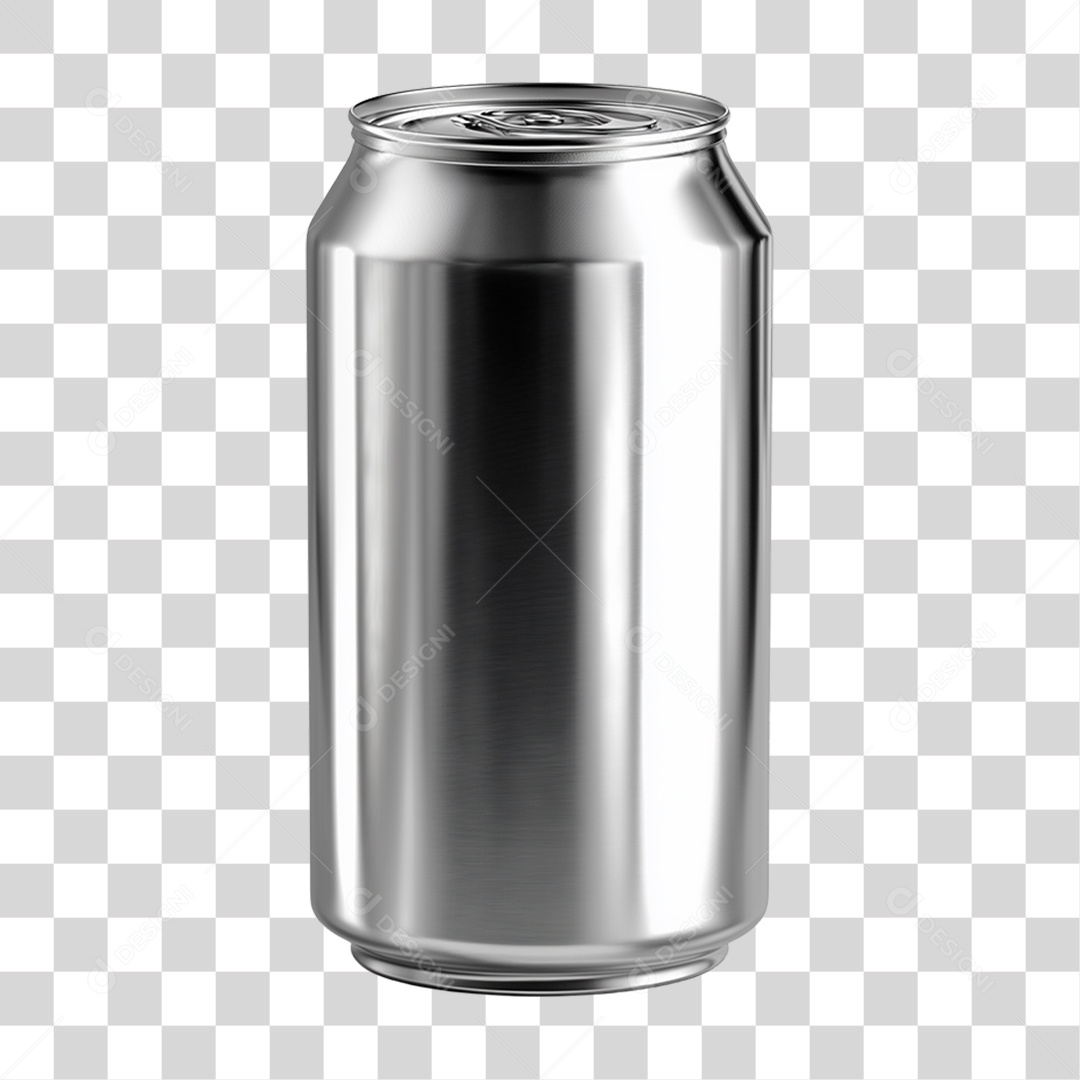 Lata de Bebida PNG Transparente