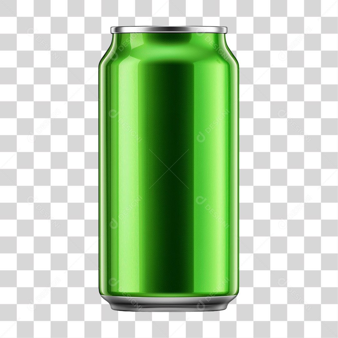 Lata de Bebida PNG Transparente