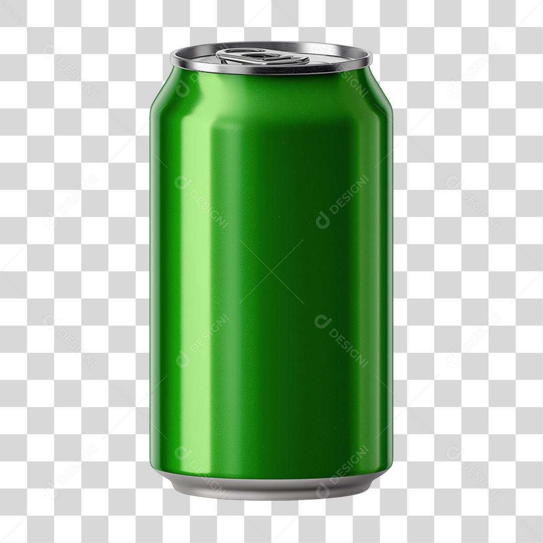 Lata de Bebida PNG Transparente