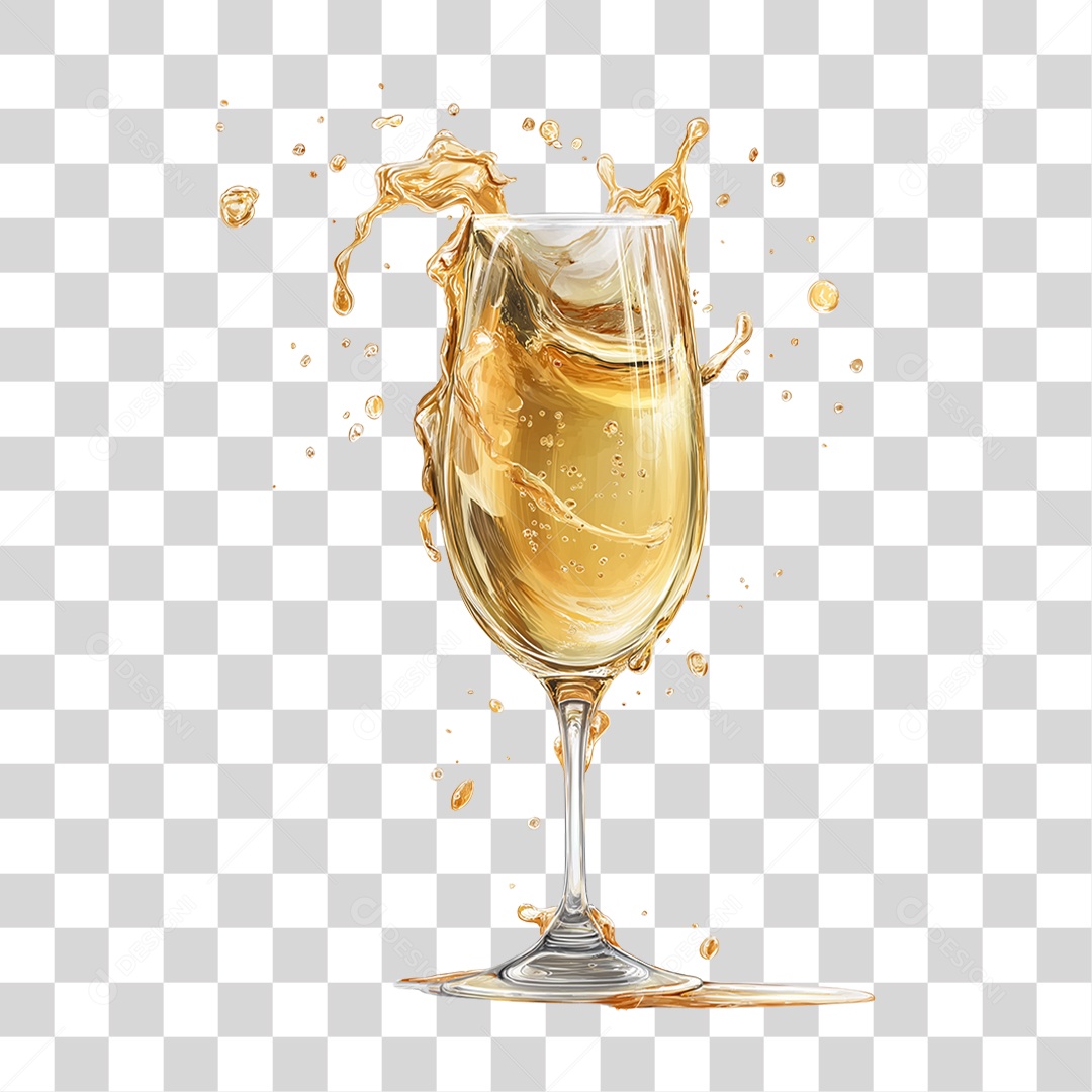 Taça de Bebida PNG Transparente