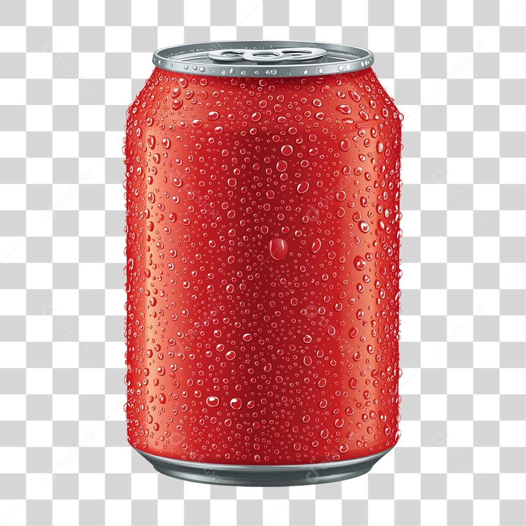 Lata de Bebida PNG Transparente