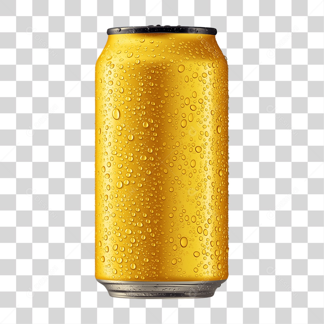 Lata de Bebida PNG Transparente