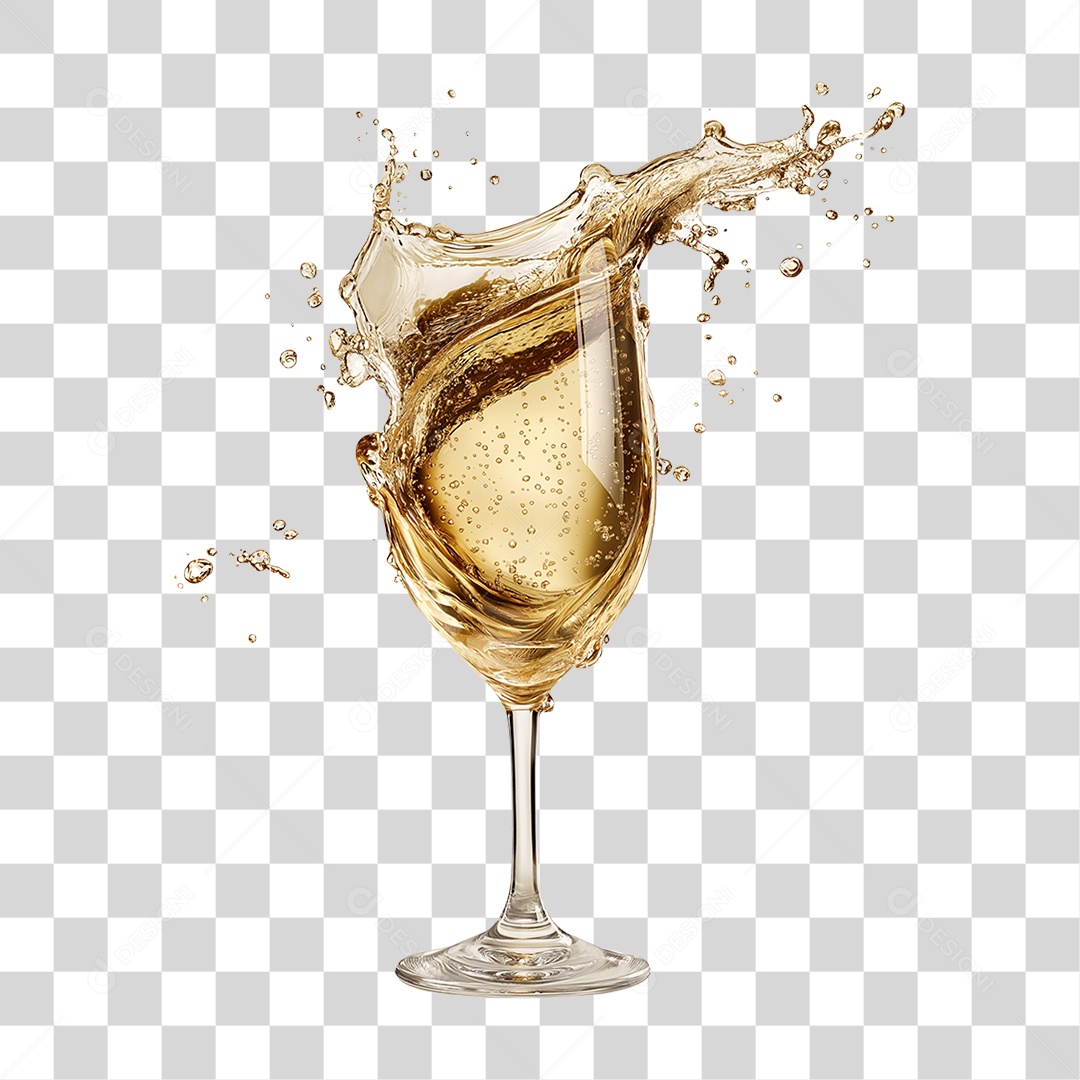 Taça de Bebida PNG Transparente