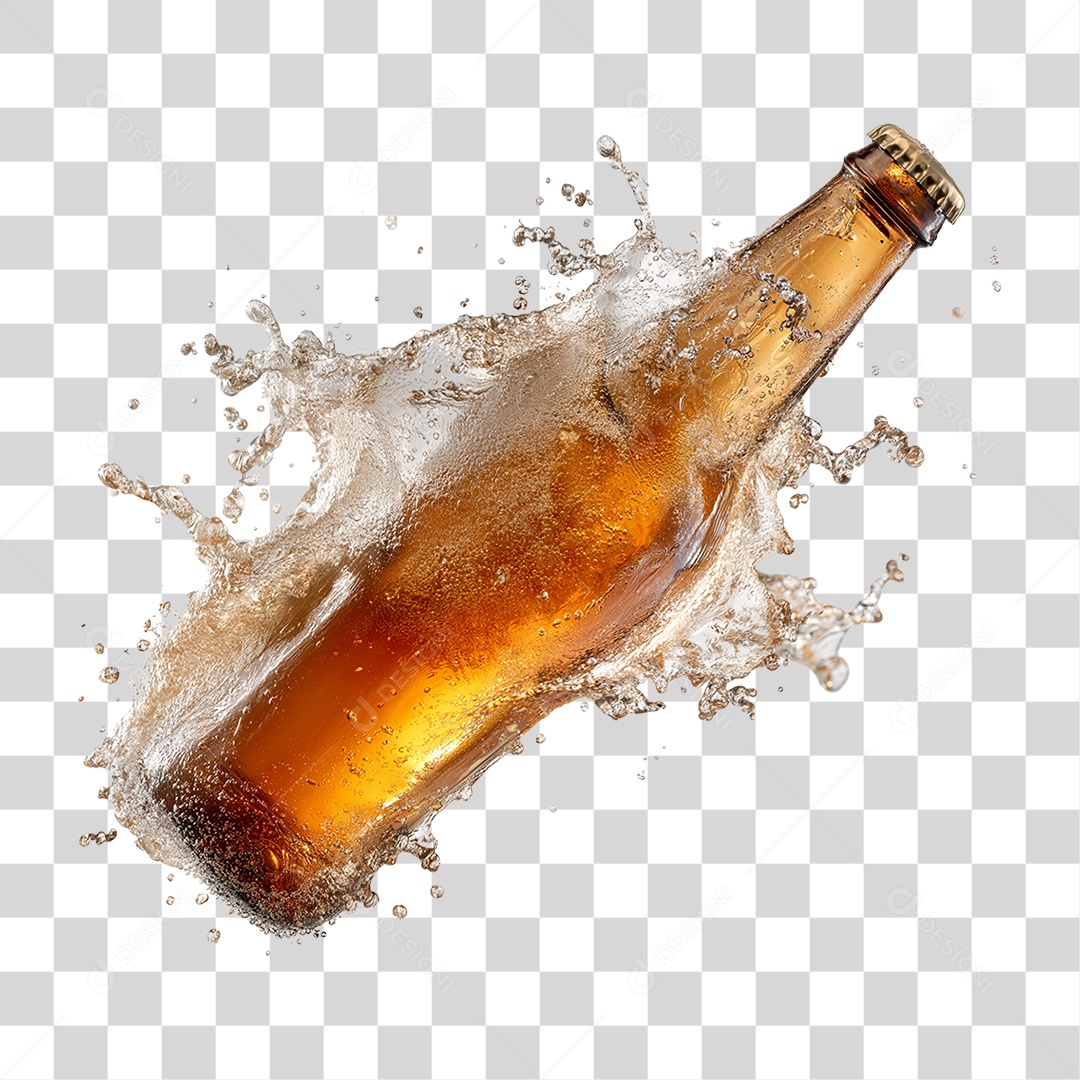 Garrafa de Bebida PNG Transparente