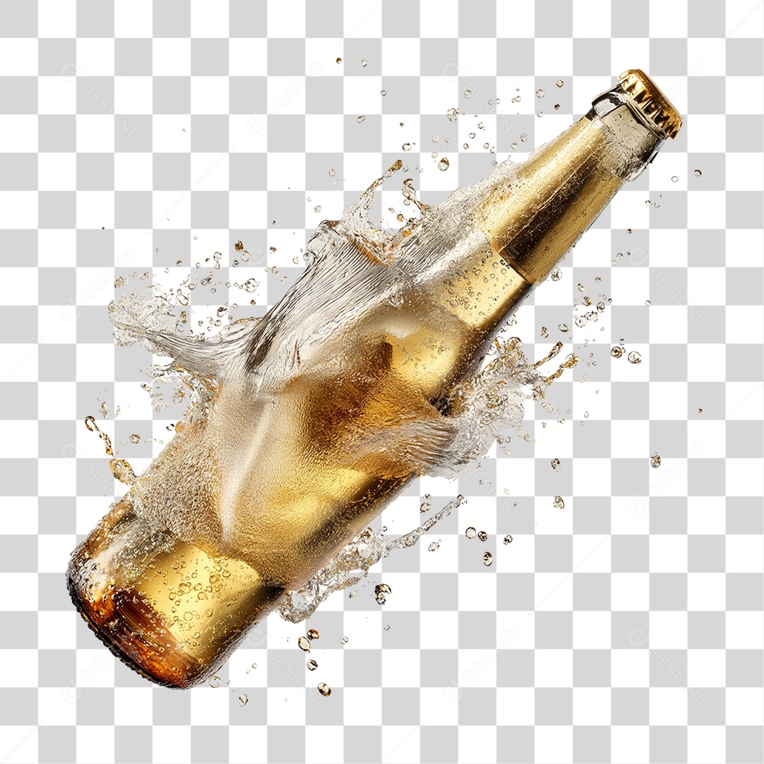 Garrafa de Bebida PNG Transparente