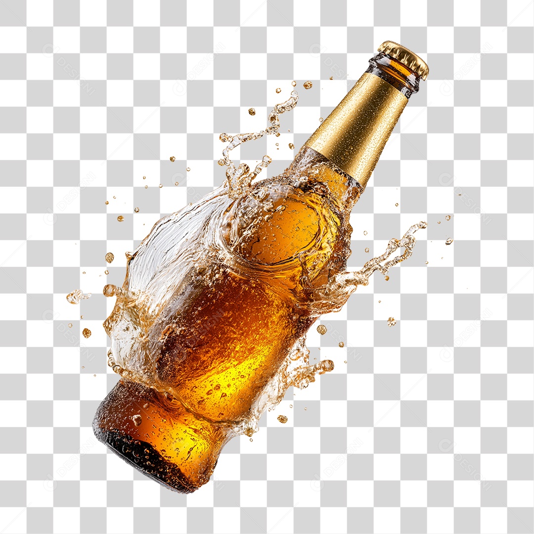 Garrafa de Bebida PNG Transparente