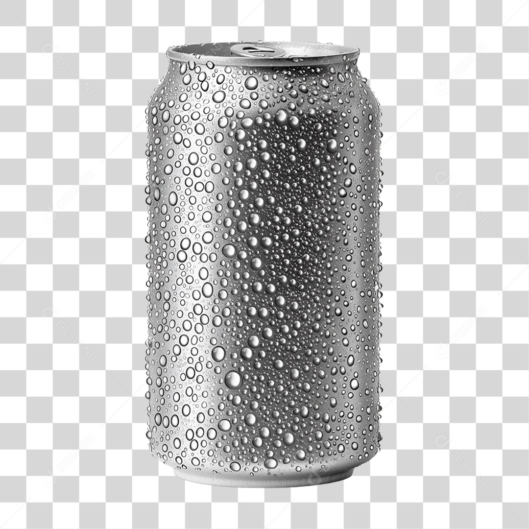 Lata de Bebida PNG Transparente