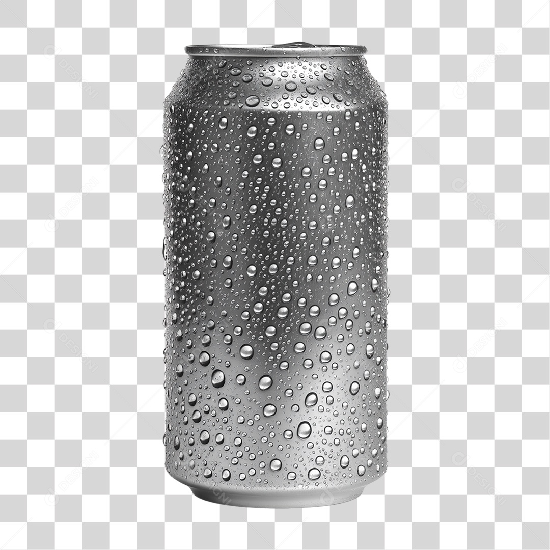 Lata de Bebida PNG Transparente