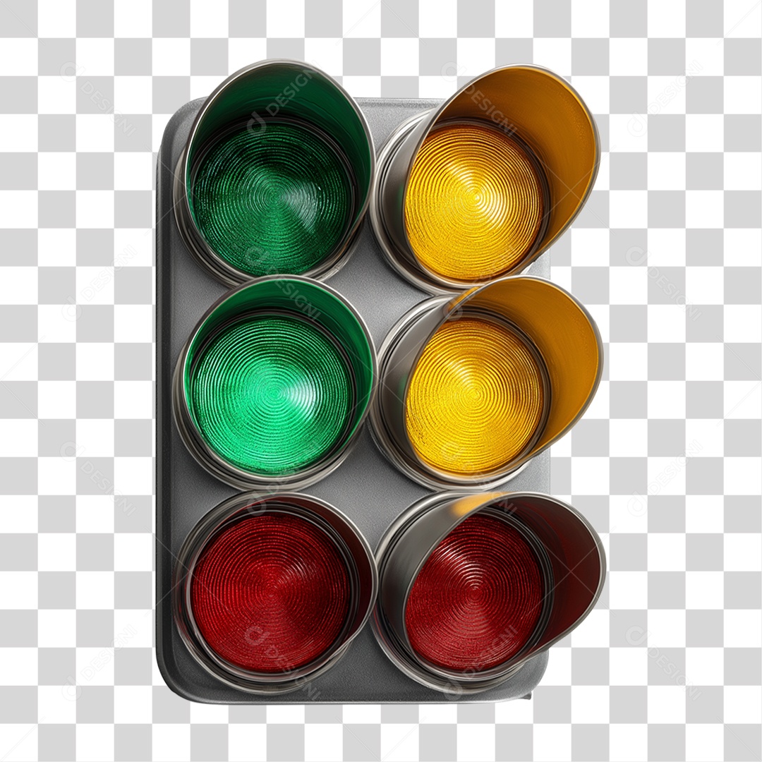 Semáforos de Rua PNG Transparente