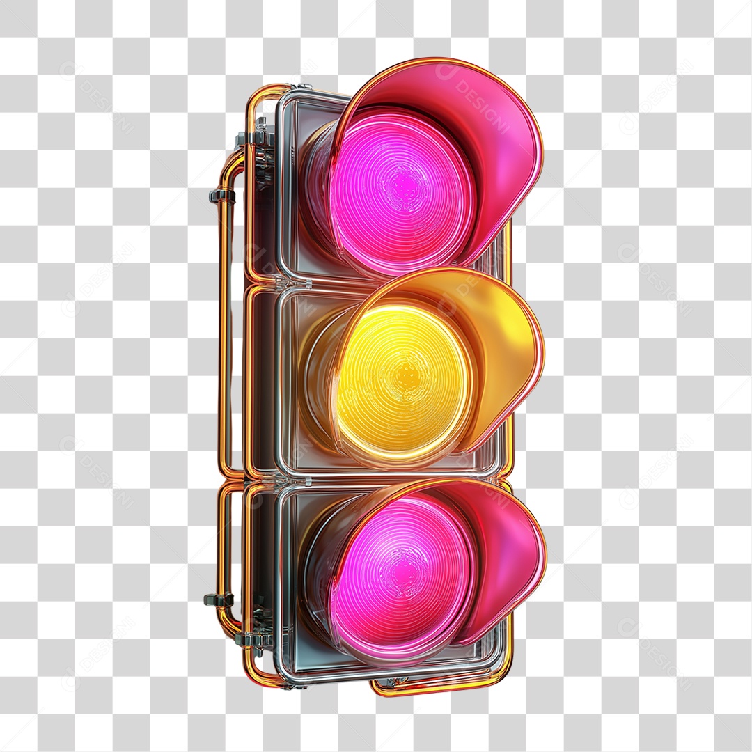 Semáforos de Rua PNG Transparente