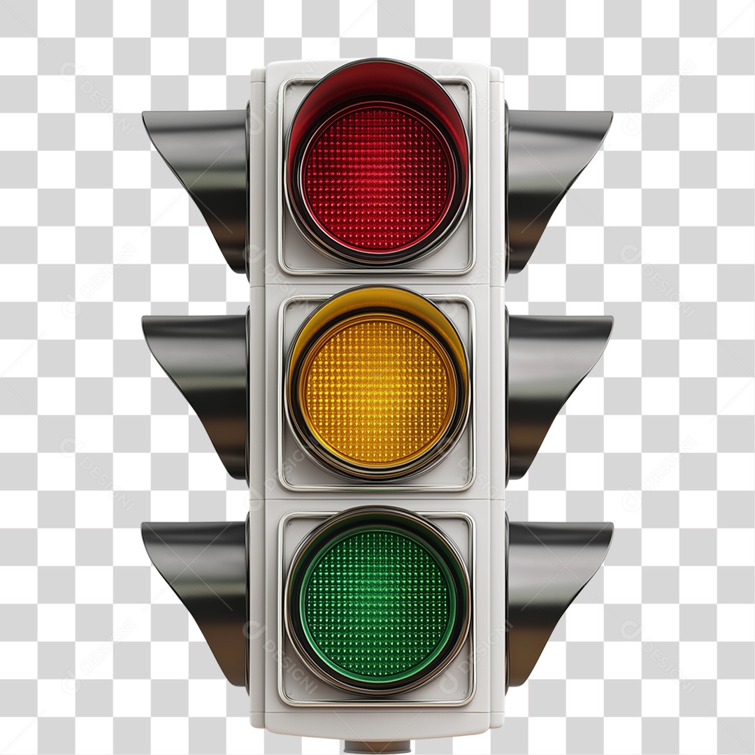 Semáforos de Rua PNG Transparente