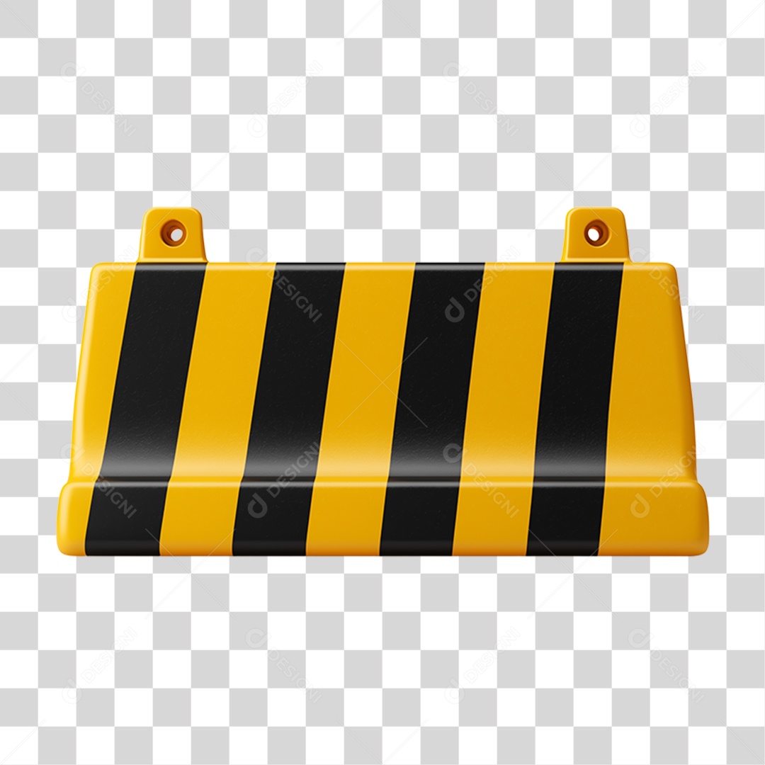 Bloco de Segurança Rodoviária PNG Transparente