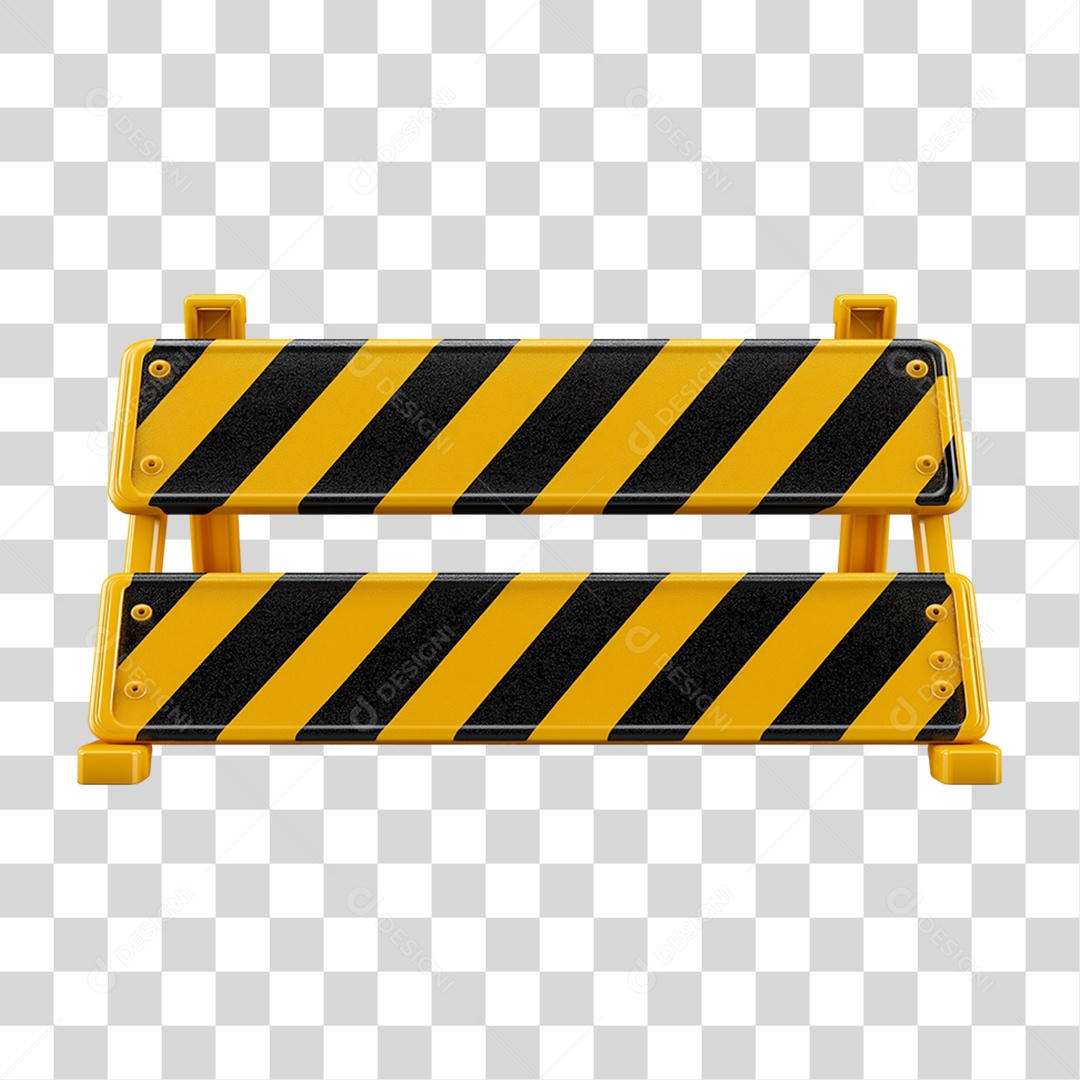 Bloco de Segurança Rodoviária PNG Transparente