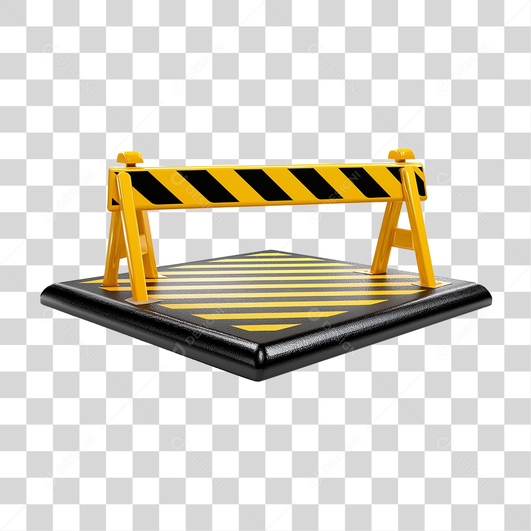 Bloco de Segurança Rodoviária PNG Transparente