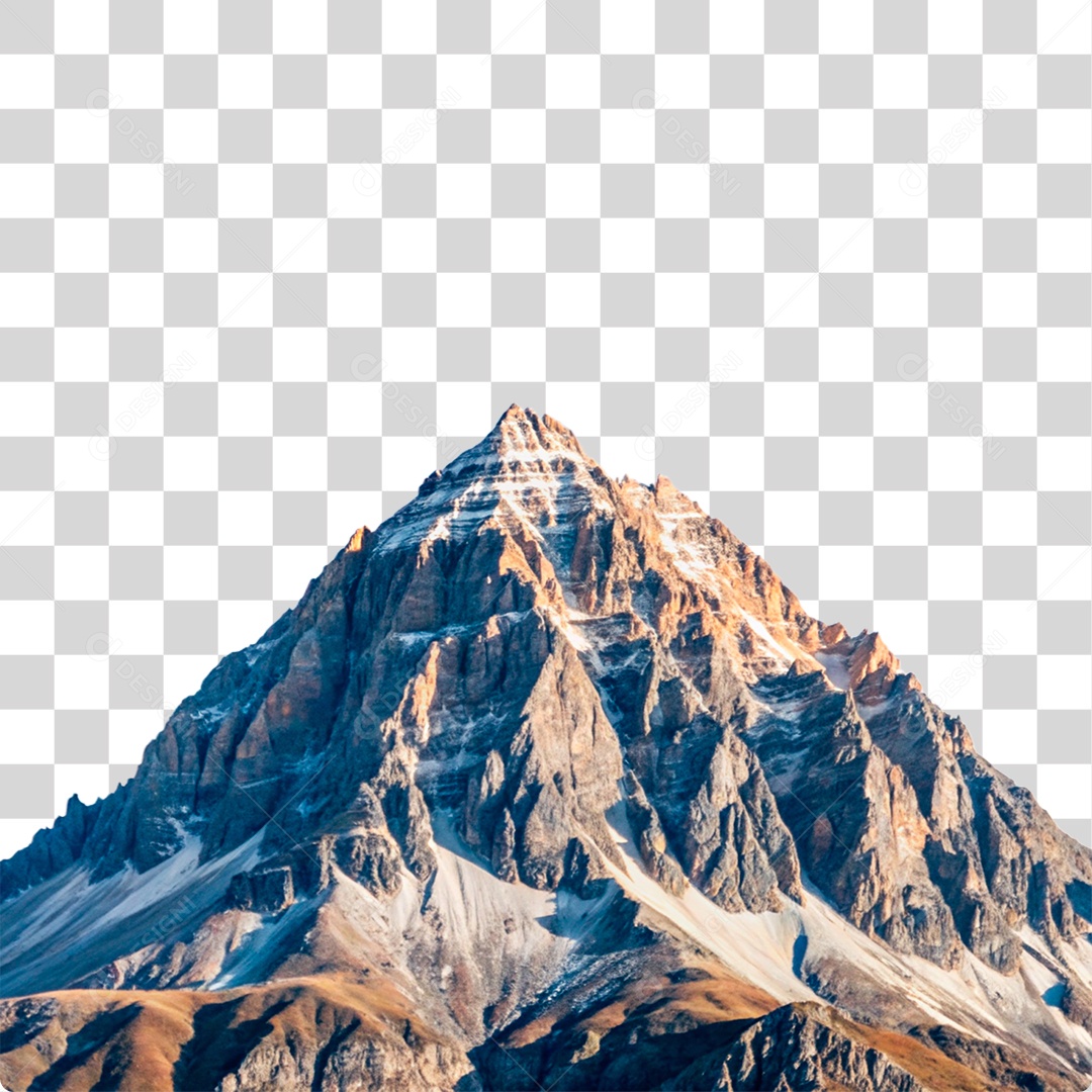Montanha Rochosa PNG Transparente