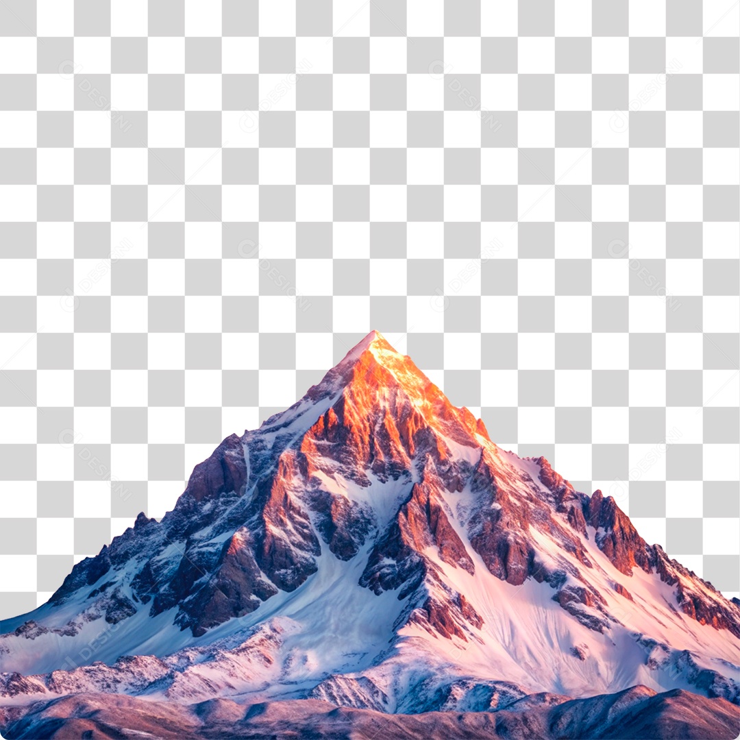 Montanha Rochosa PNG Transparente