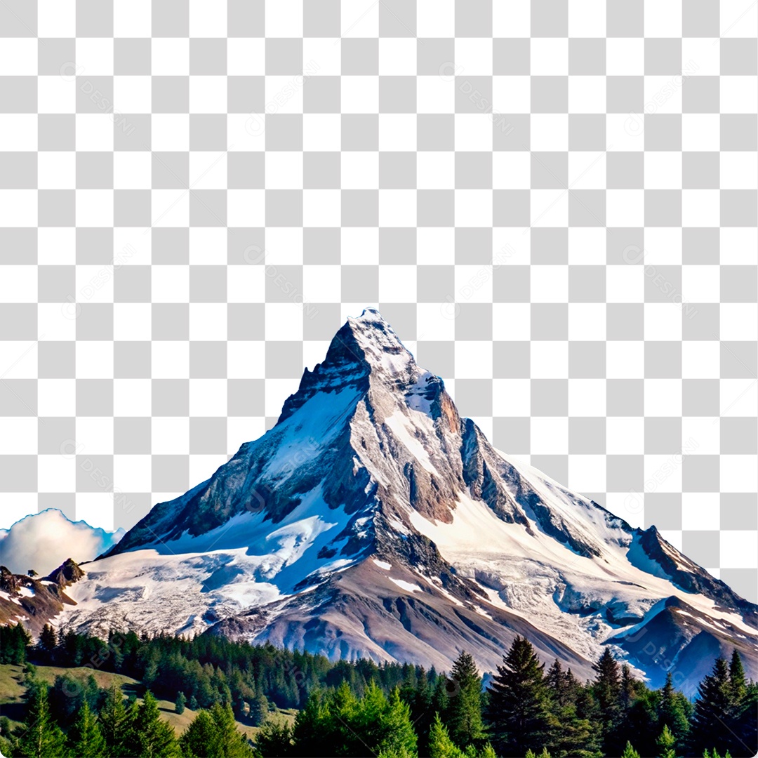 Montanha Rochosa PNG Transparente