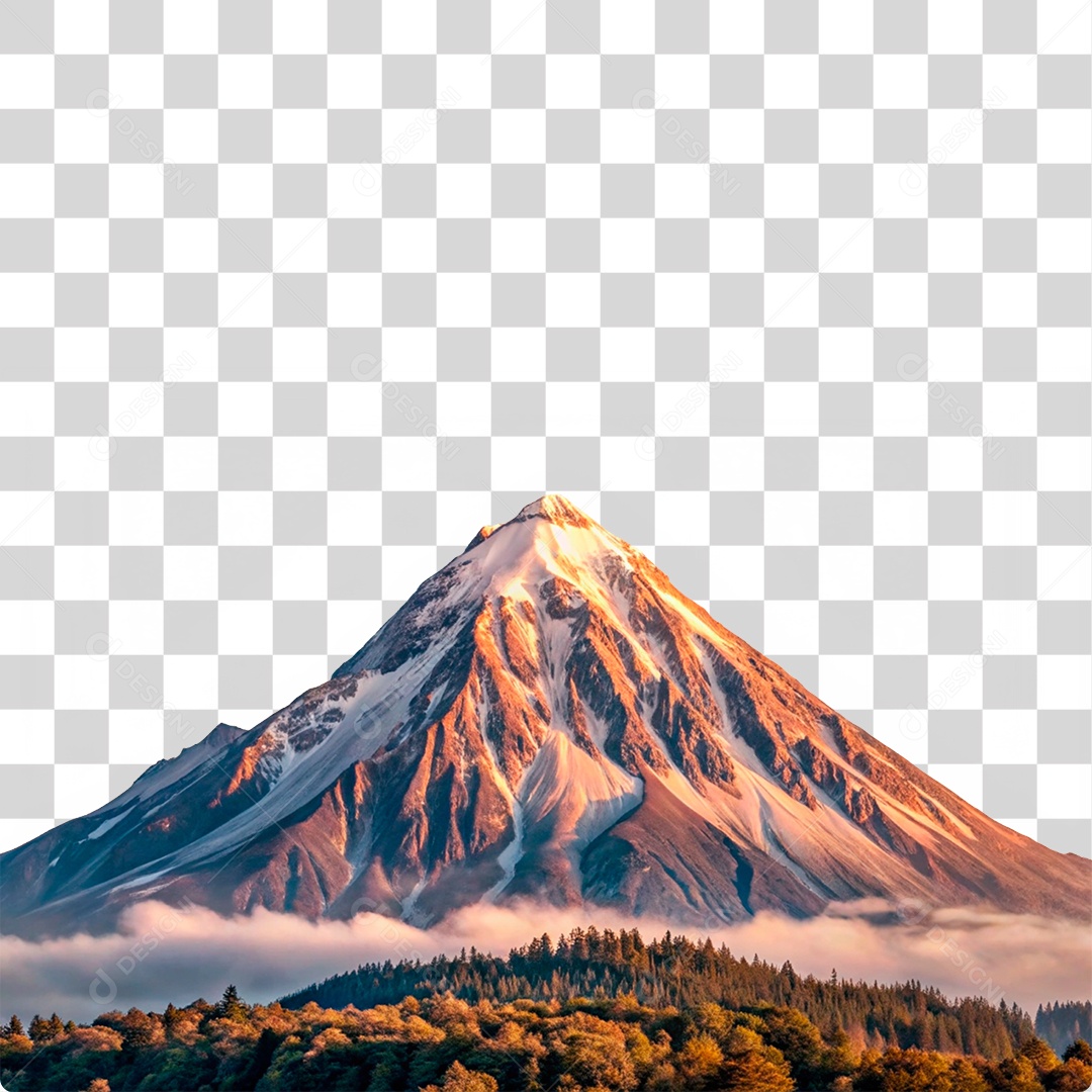 Montanha Rochosa PNG Transparente