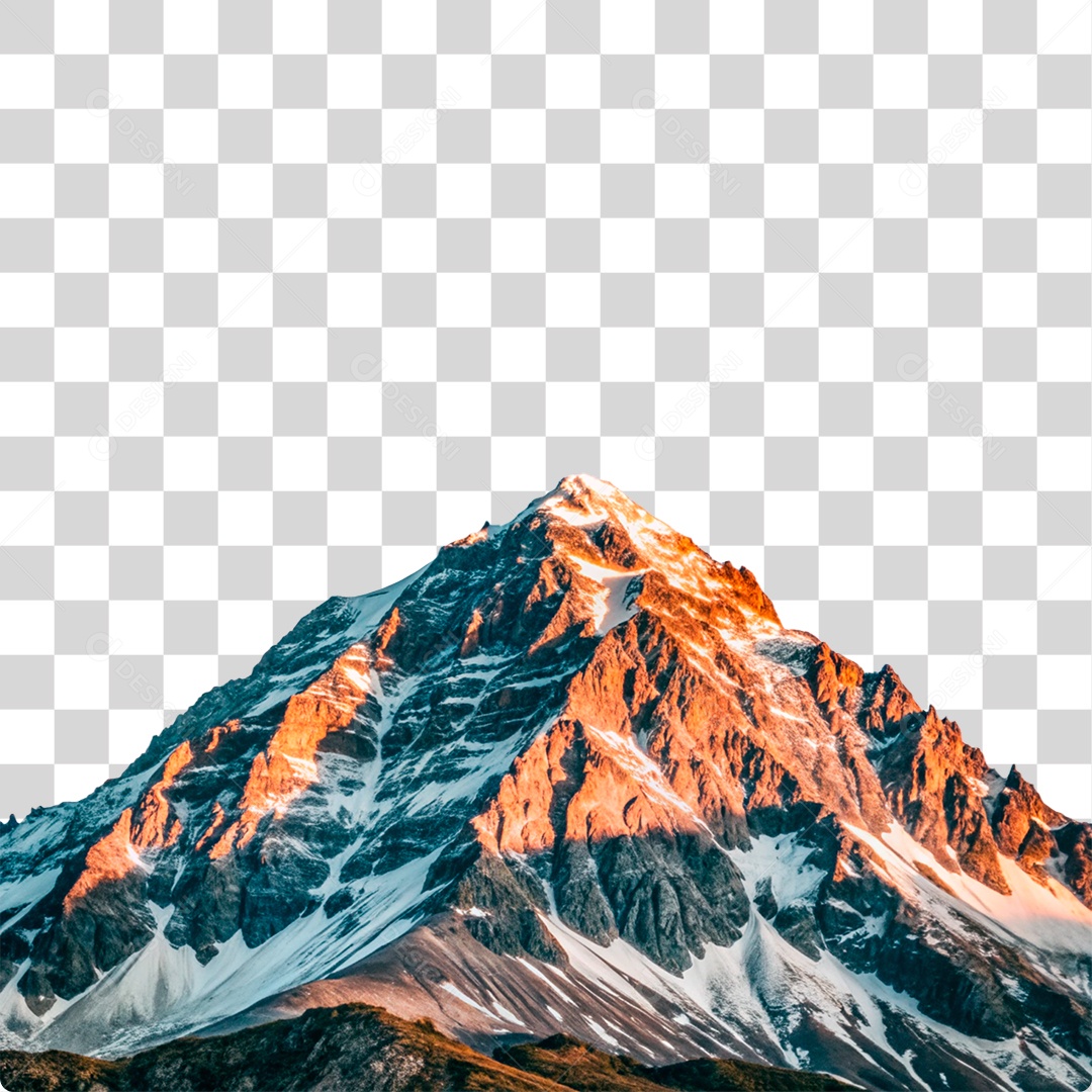 Montanha Rochosa PNG Transparente