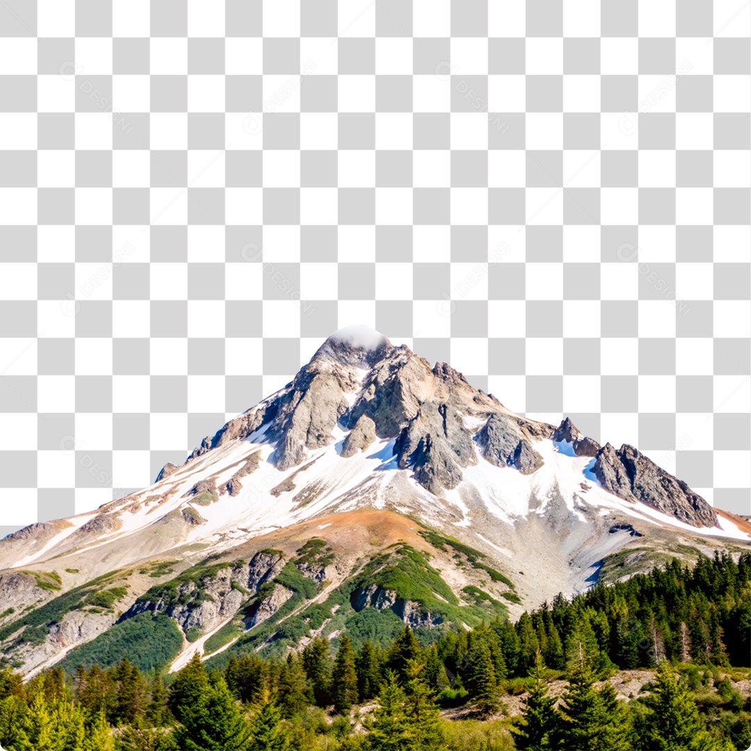 Montanha Rochosa PNG Transparente