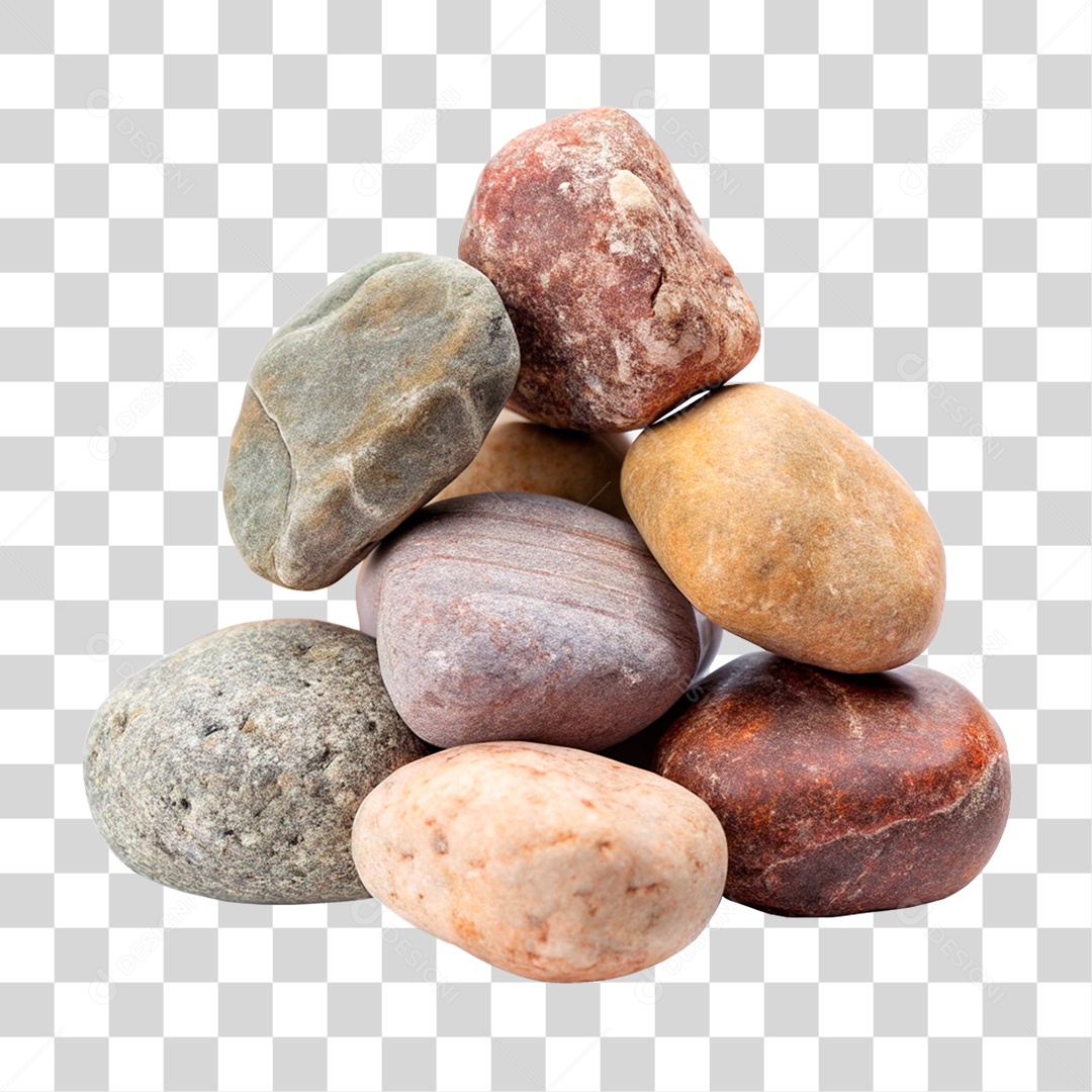 Pilha de Pedras PNG Transparente