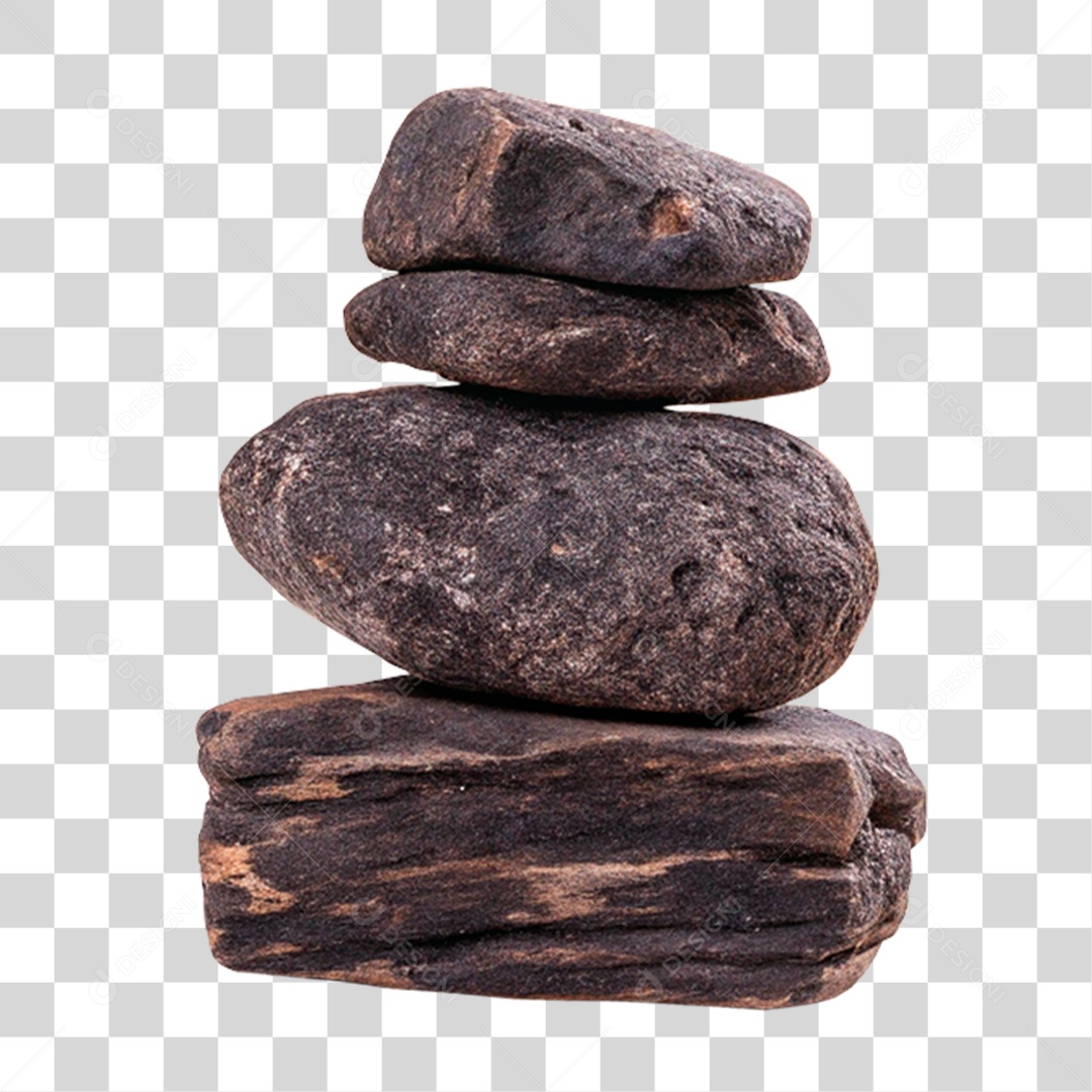 Rochas Empilhada PNG Transparente