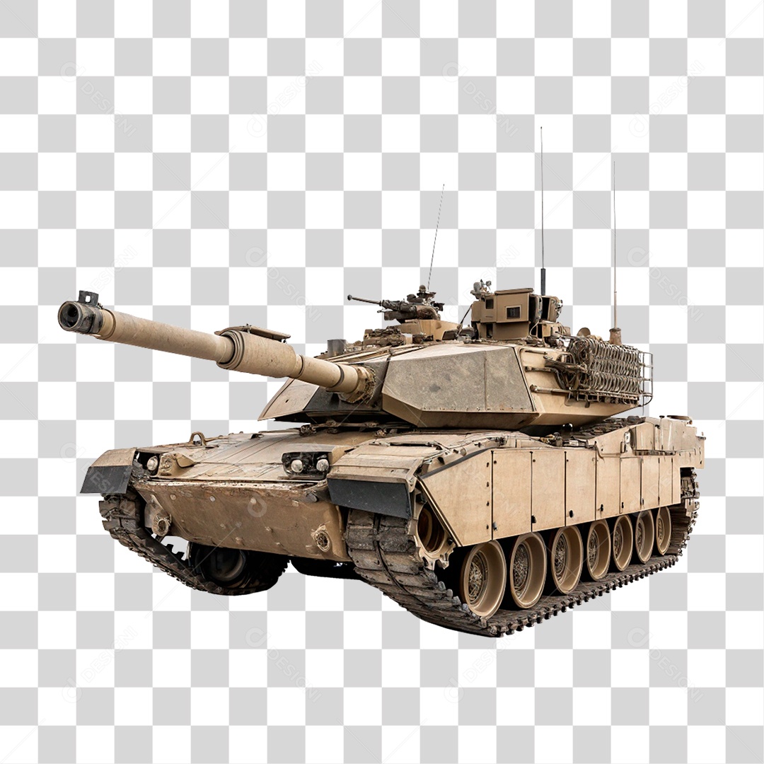 Tanque de Guerra PNG Transparente