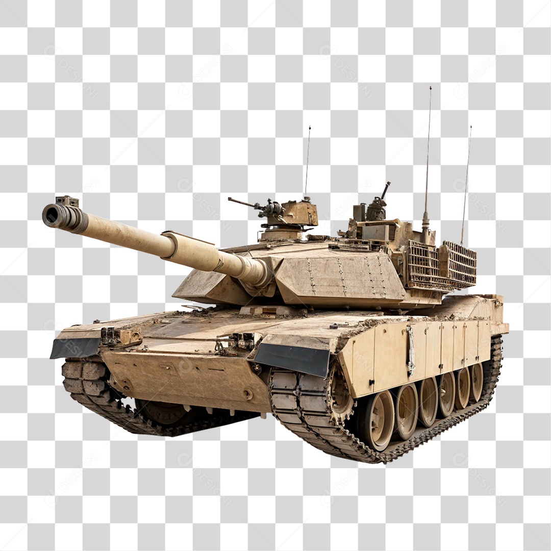 Tanque de Guerra PNG Transparente