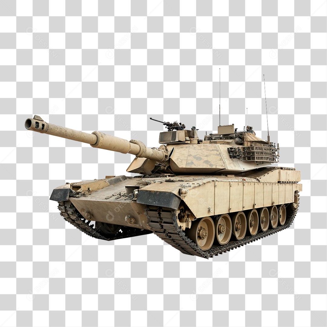 Tanque de Guerra PNG Transparente
