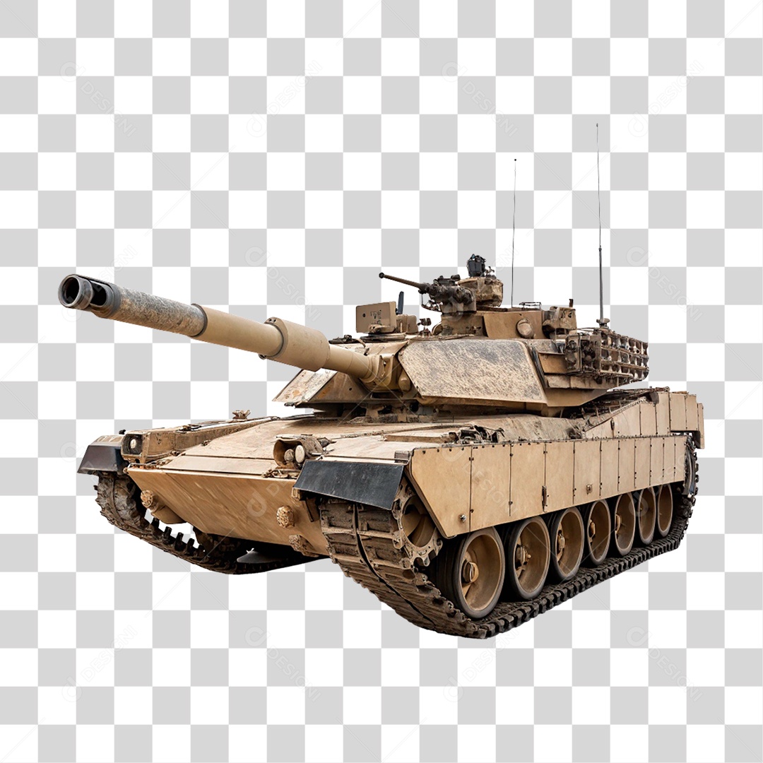 Tanque de Guerra PNG Transparente
