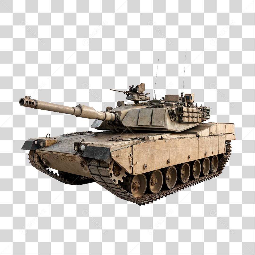 Tanque de Guerra PNG Transparente