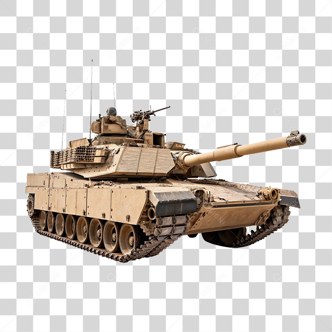 Tanque de Guerra PNG Transparente