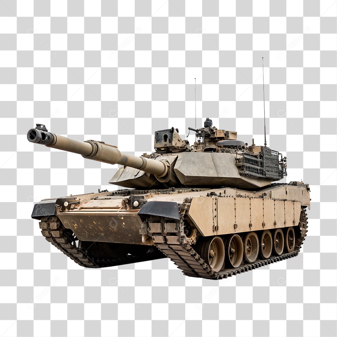 Tanque de Guerra PNG Transparente