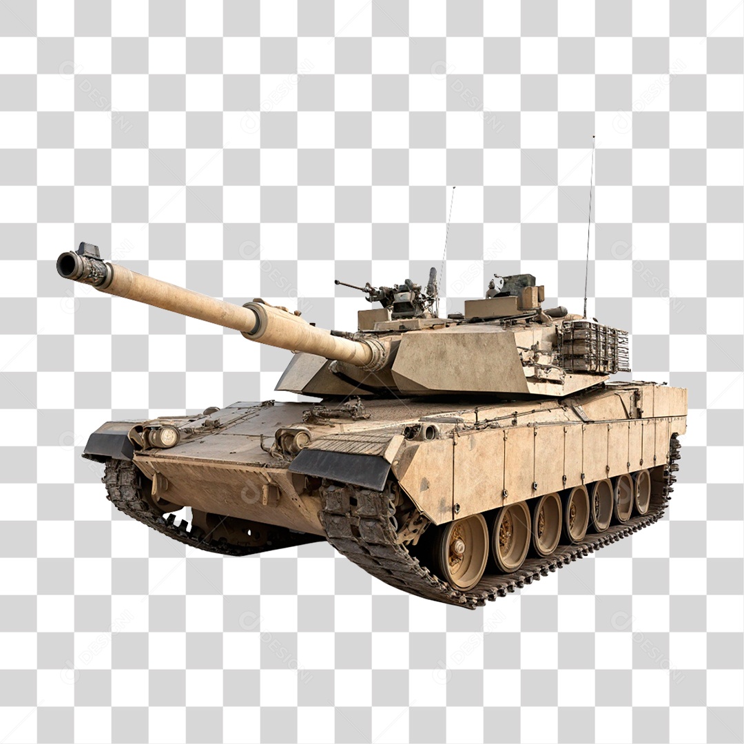 Tanque de Guerra PNG Transparente