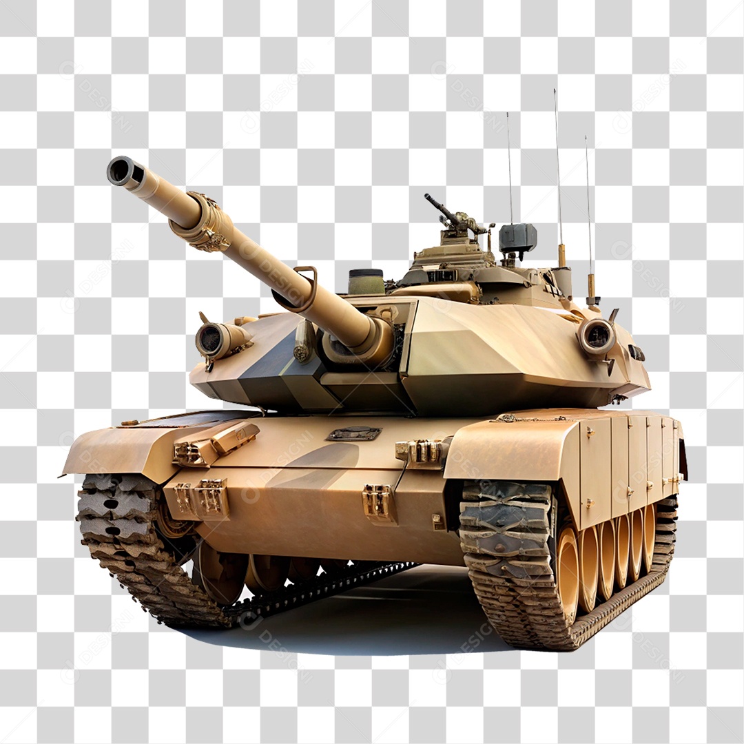 Tanque de Guerra PNG Transparente