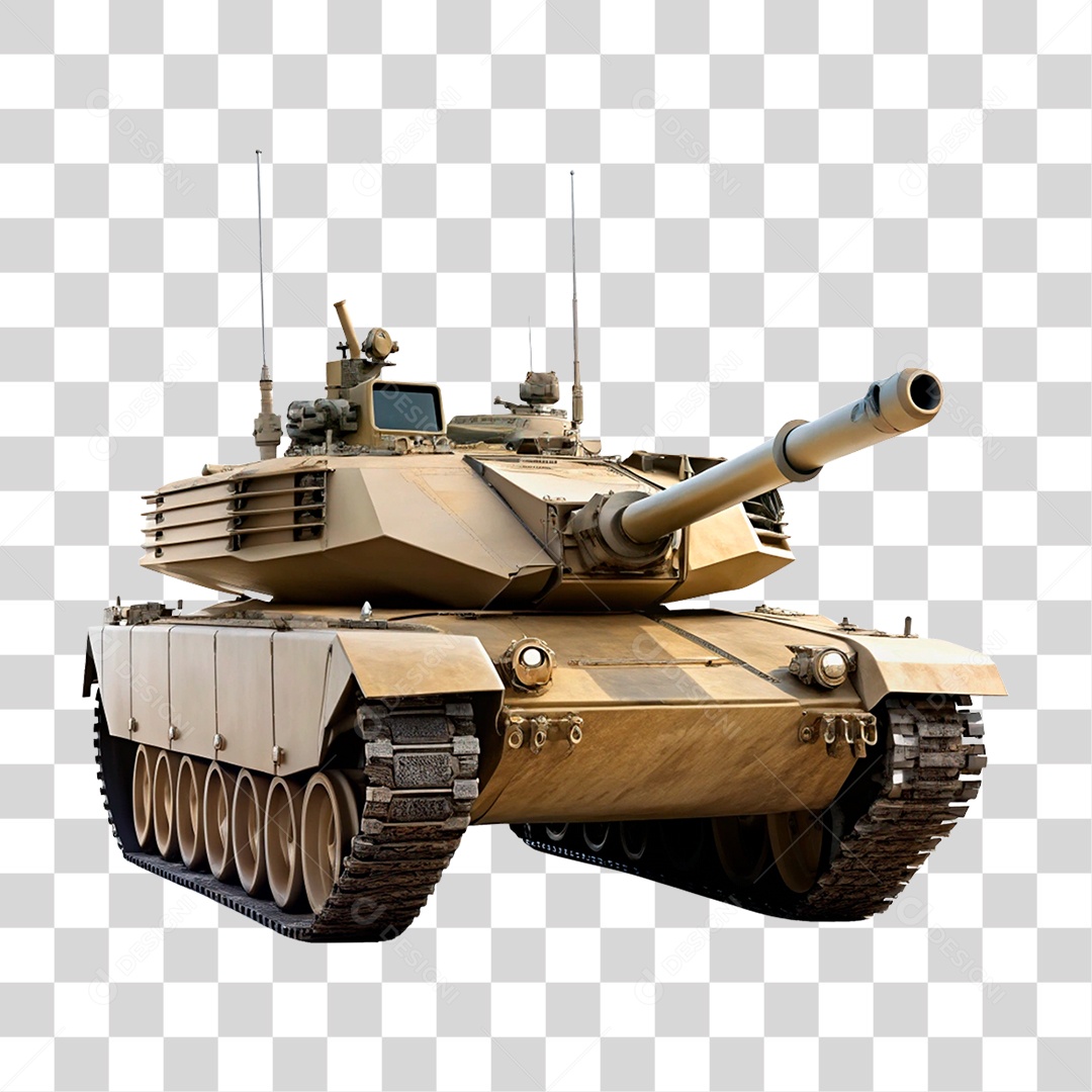 Tanque de Guerra PNG Transparente