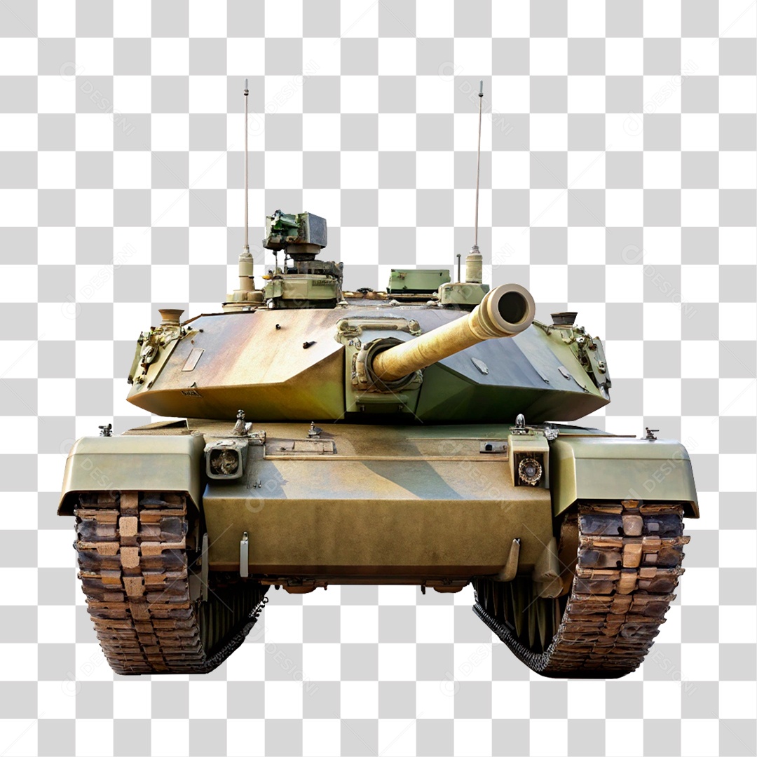 Tanque de Guerra PNG Transparente