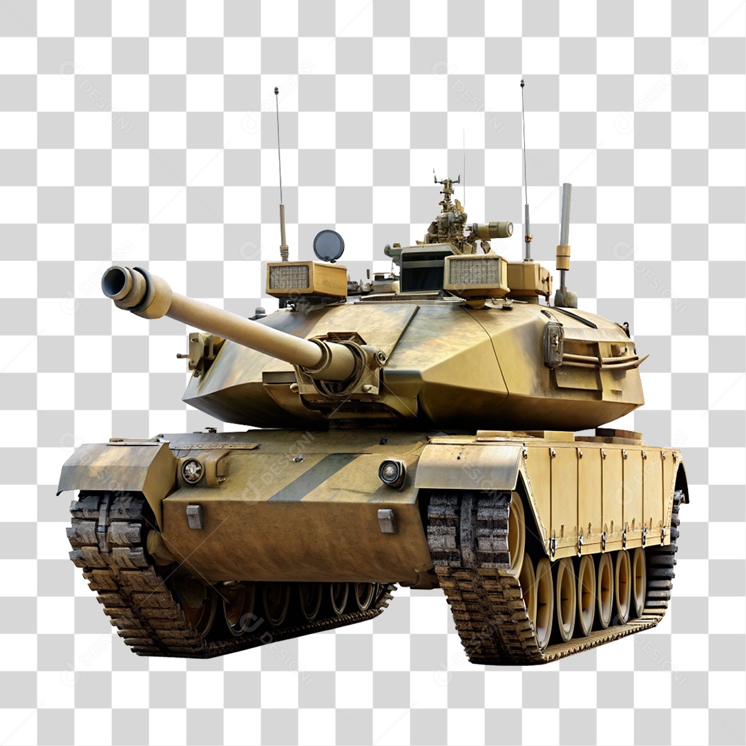 Tanque de Guerra PNG Transparente