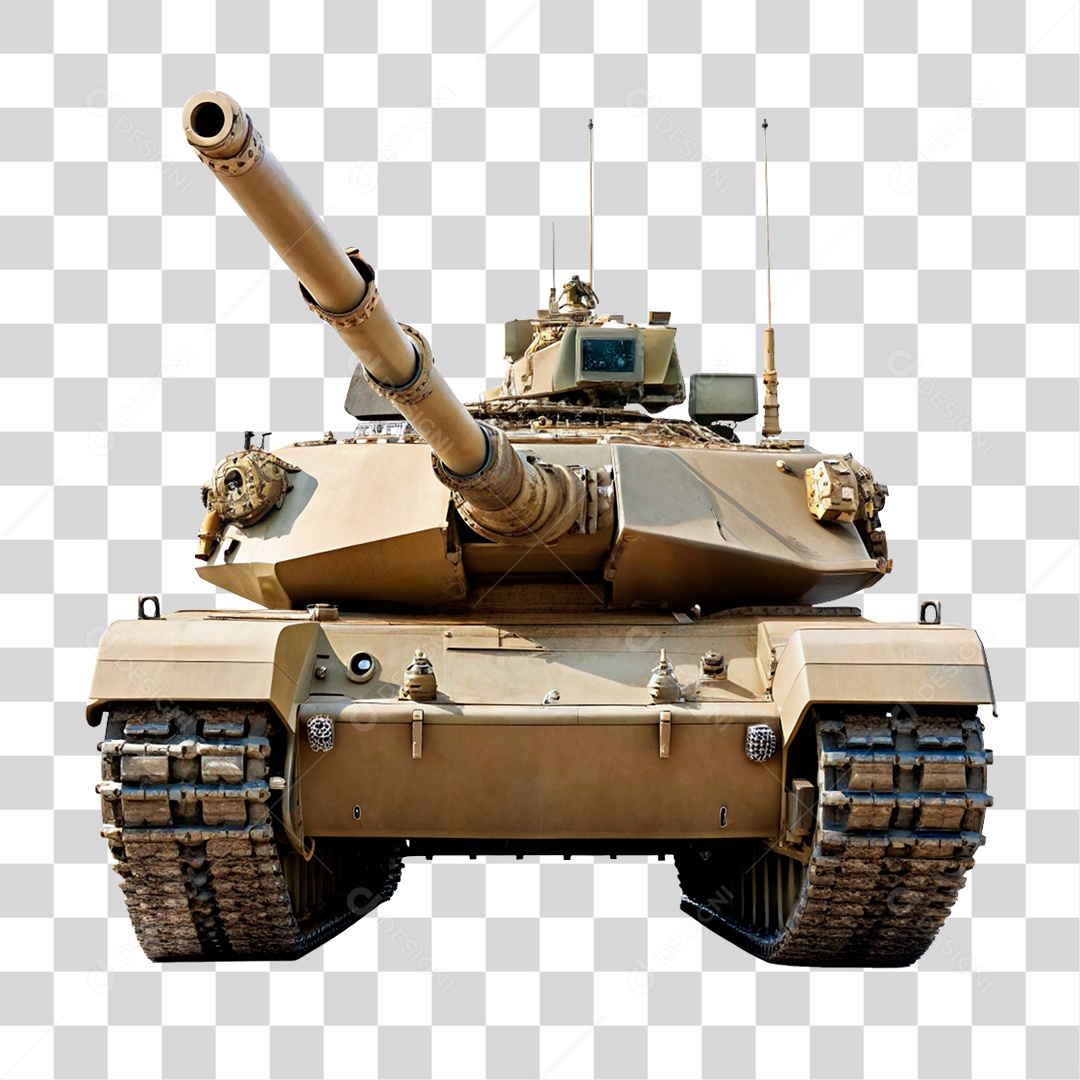 Tanque de Guerra PNG Transparente
