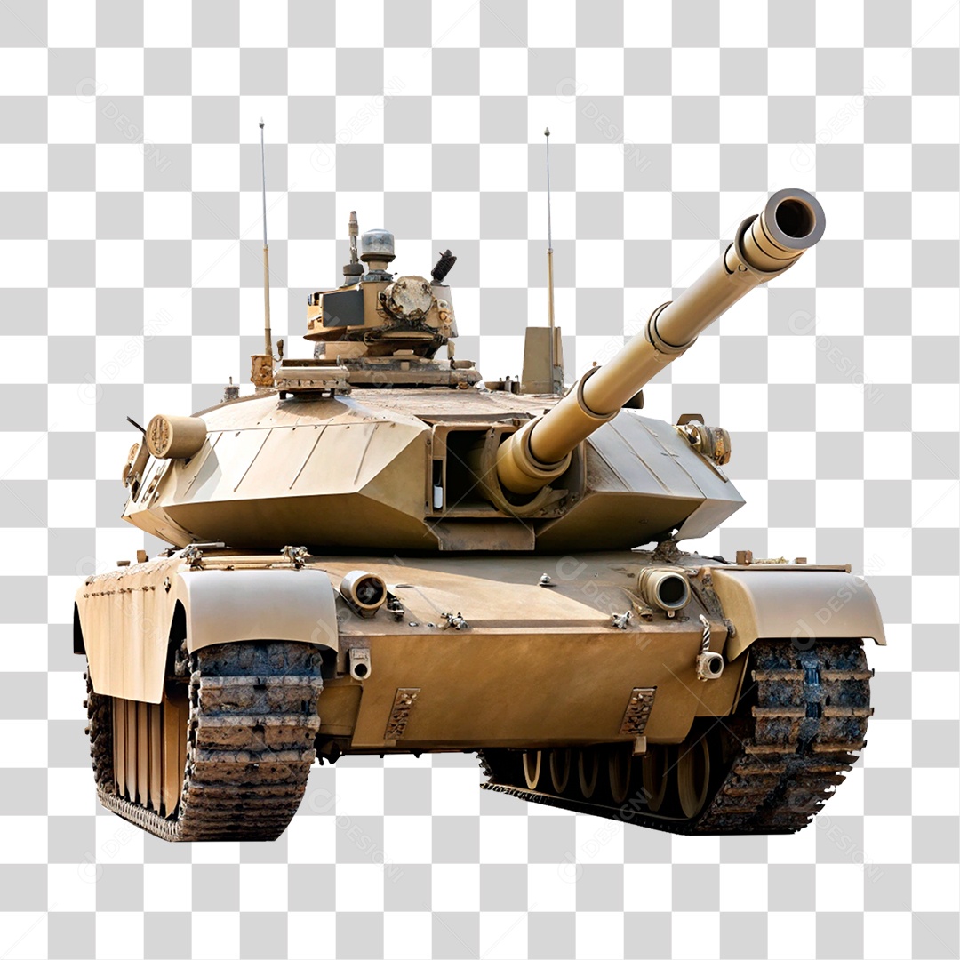 Tanque de Guerra PNG Transparente