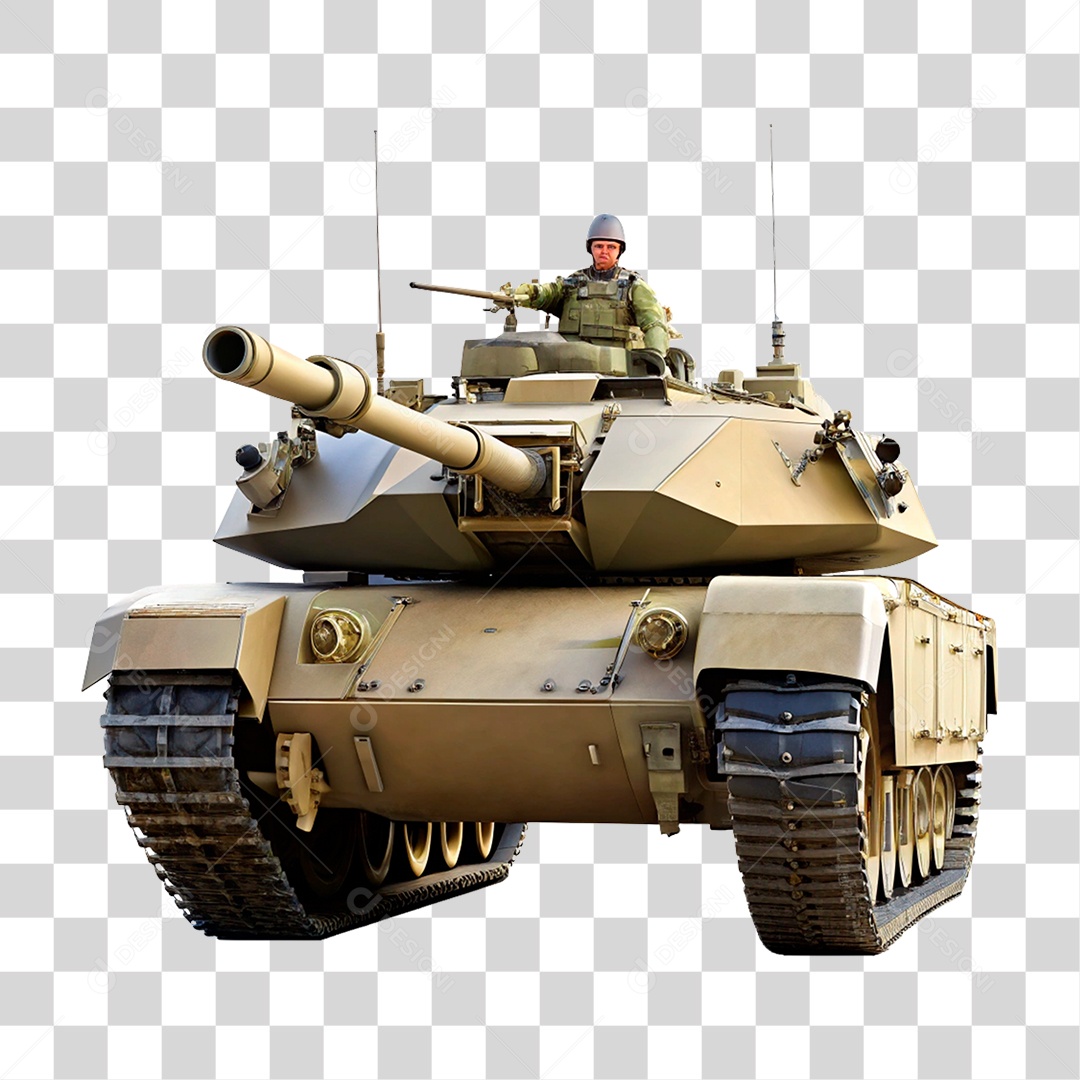 Tanque de Guerra PNG Transparente