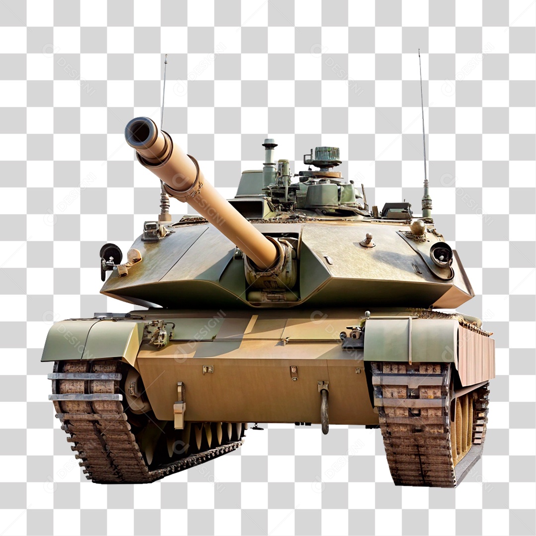 Tanque de Guerra PNG Transparente