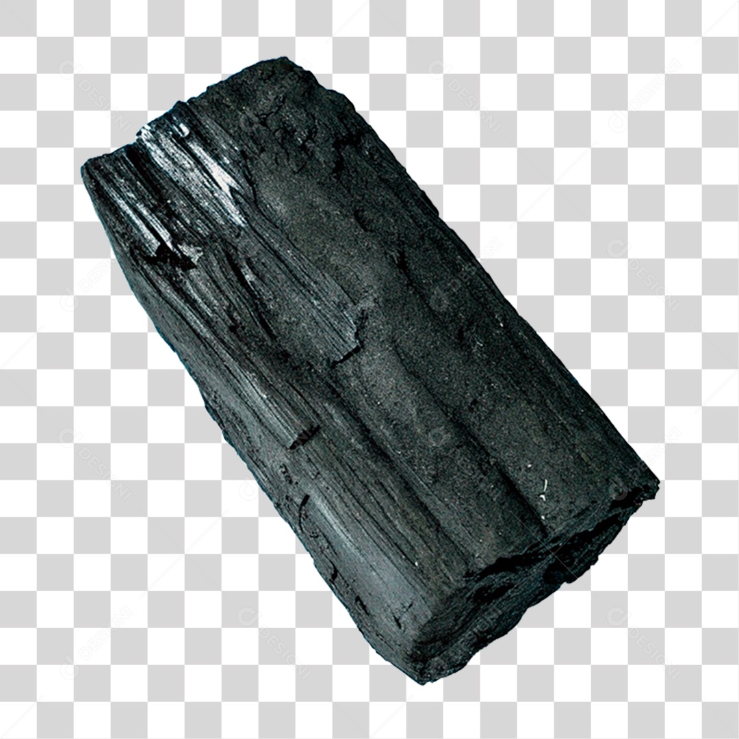 Pedaço de Carvão PNG Transparente
