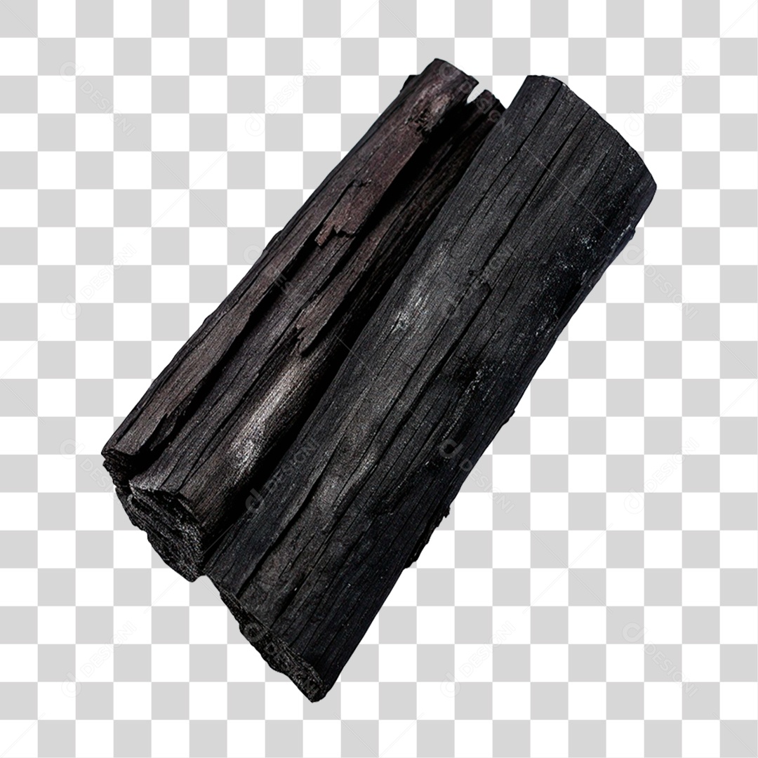 Pedaço de Carvão PNG Transparente