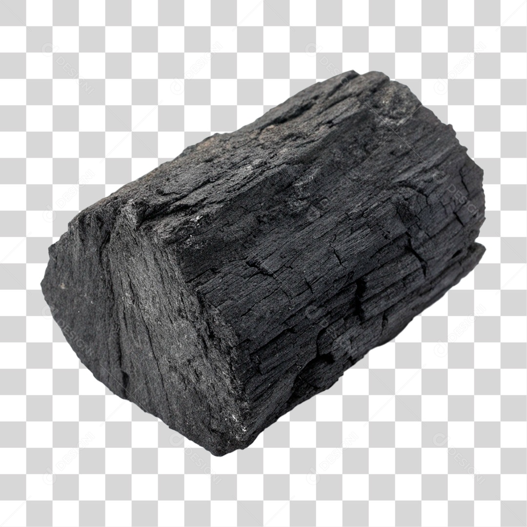 Pedaço de Carvão PNG Transparente