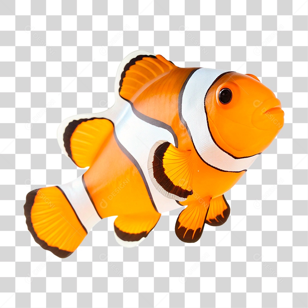 Peixe Palhaço PNG Transparente