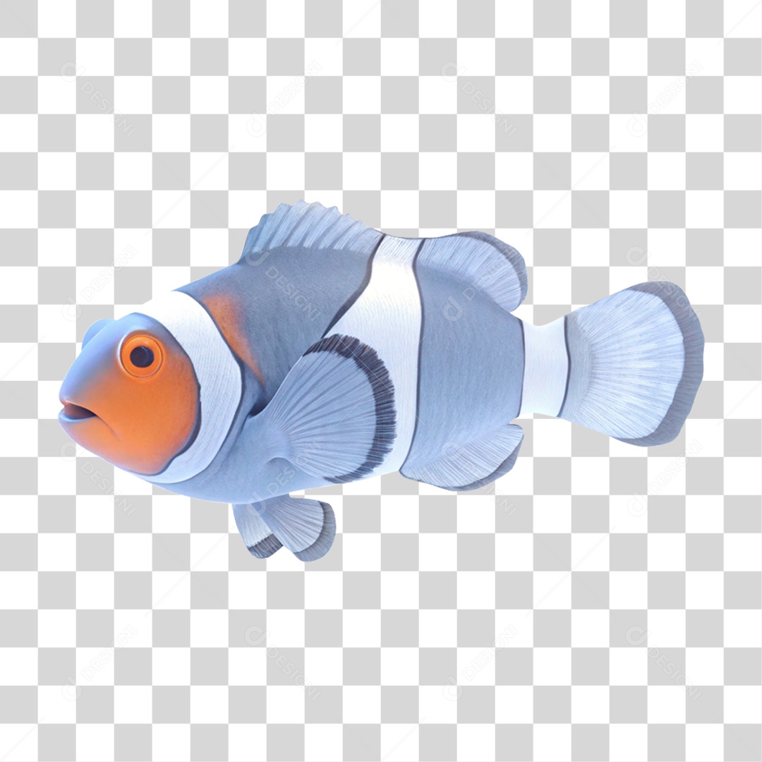 Peixe Palhaço PNG Transparente