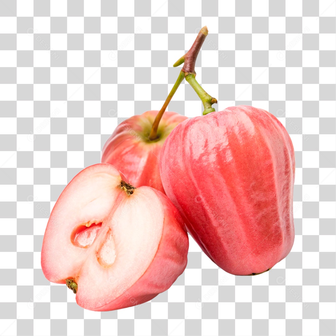 Jambo Rosa PNG Transparente