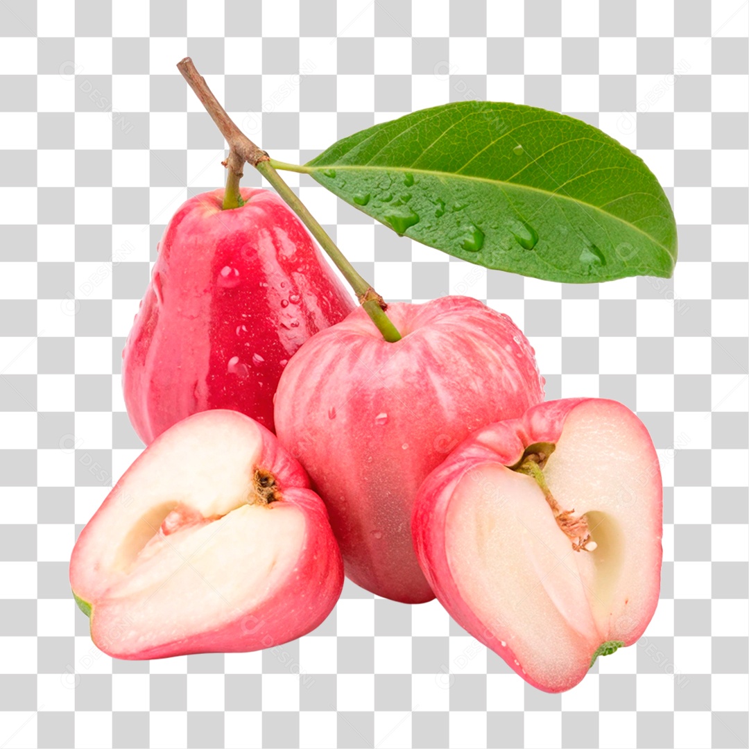 Jambo Rosa PNG Transparente