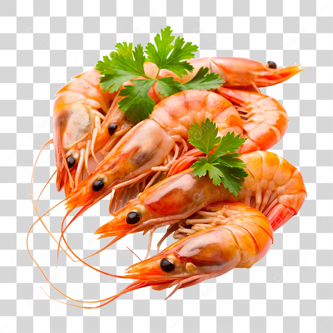Camarões Marinho PNG Transparente